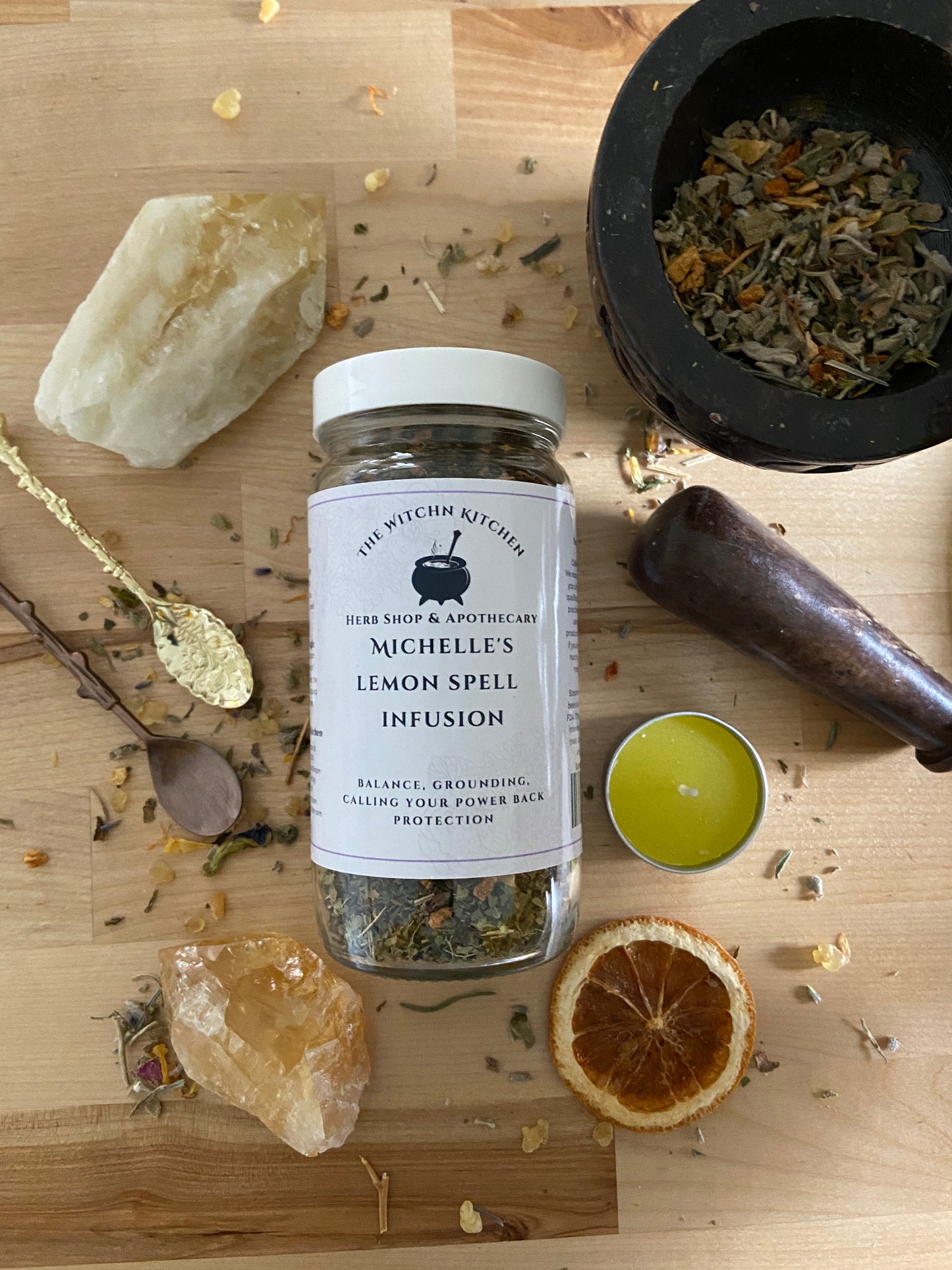 Michelles Lemon Spell Herbal Infusion