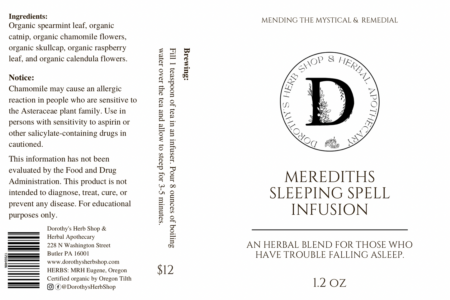 Meredith’s Sleeping Spell