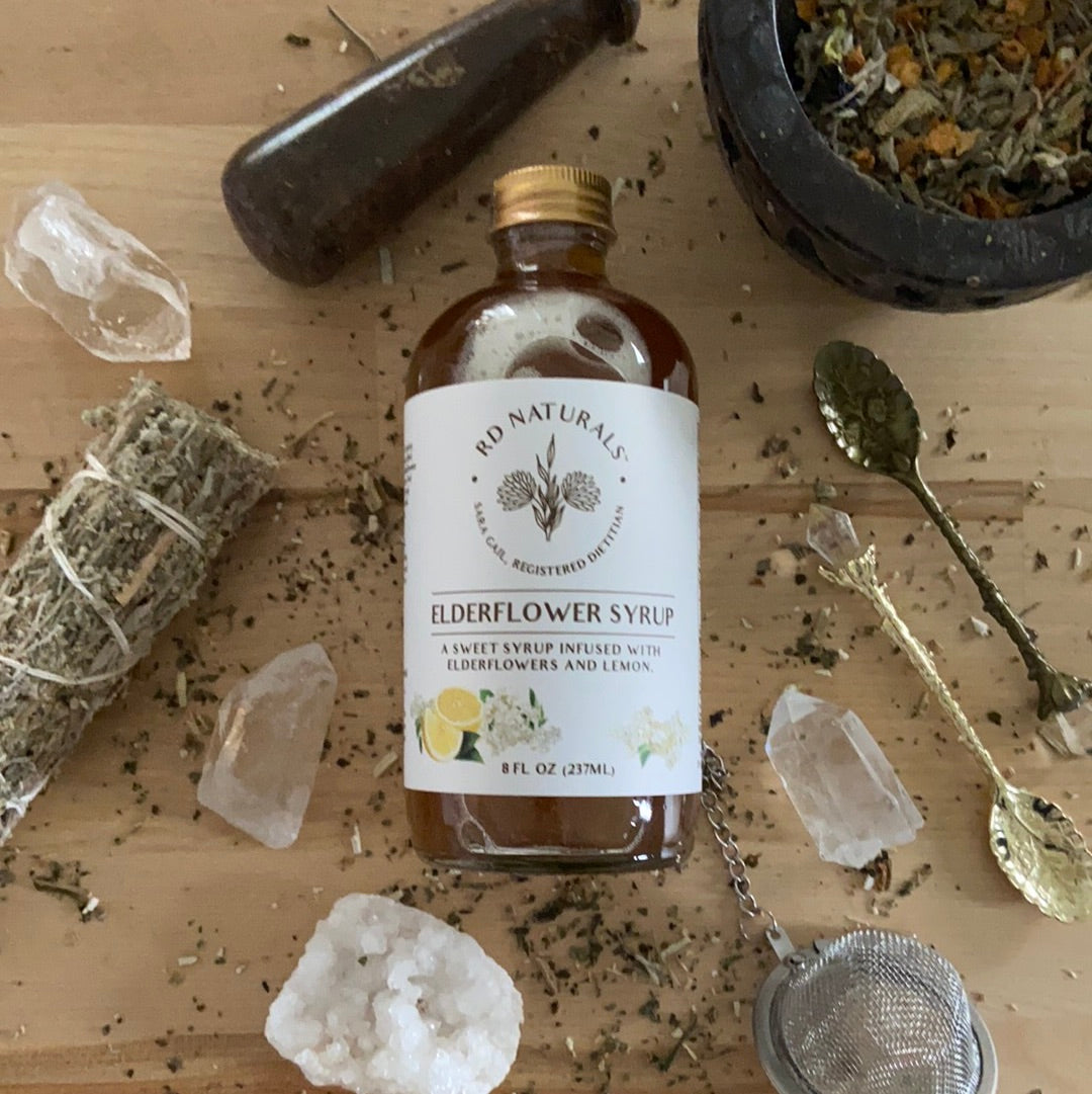 RD Naturals Elderflower Syrup