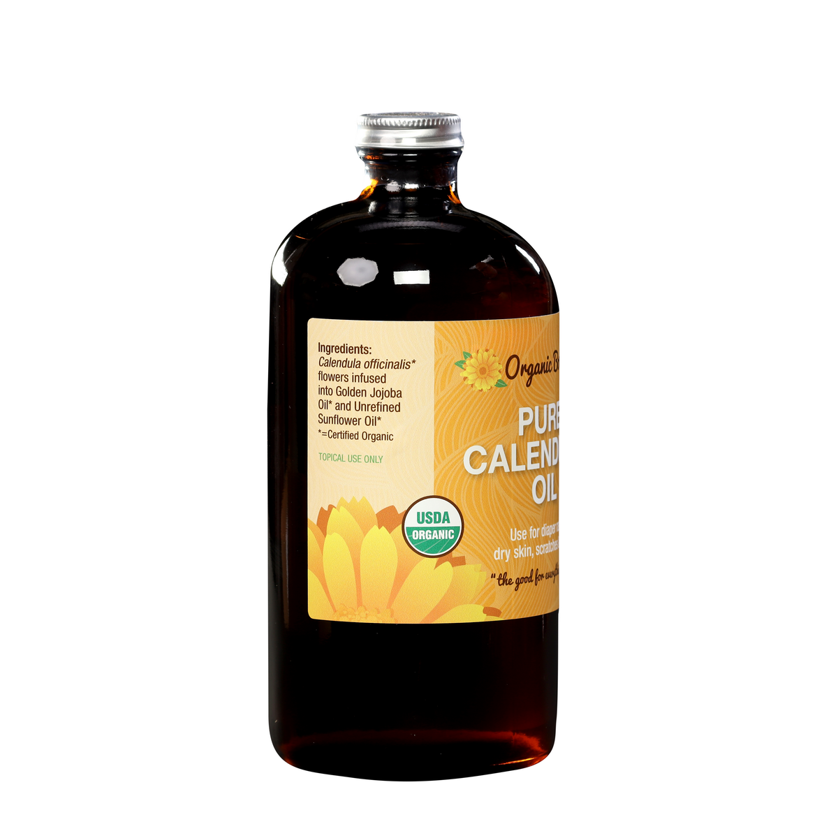 Pure Calendula Infused Oil, Wholesale