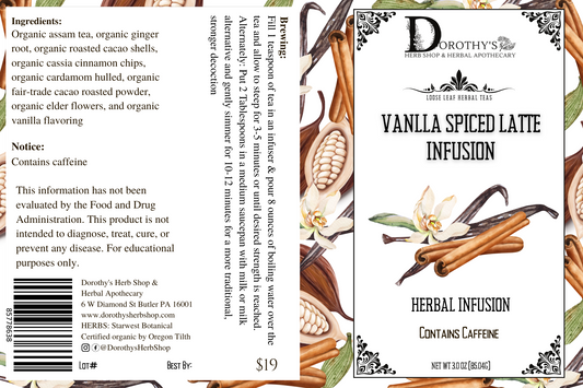 Vanilla Spice Latte Infusion
