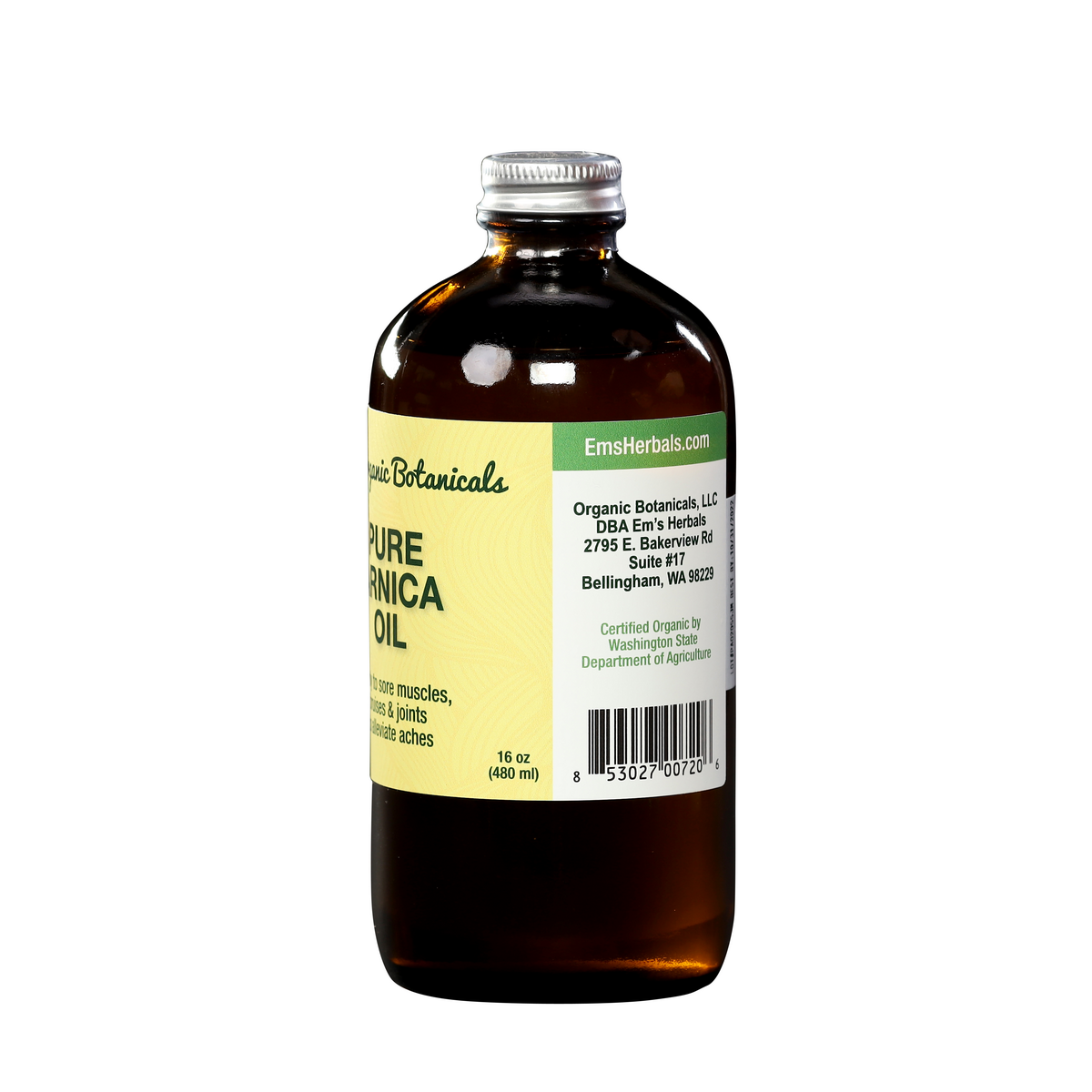 Pure Arnica Infused Oil, Wholesale